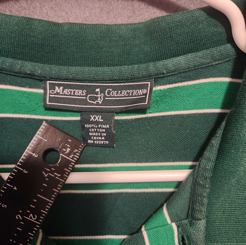 Masters Collection XXL Green Polo Stripes - Picture 7 of 10